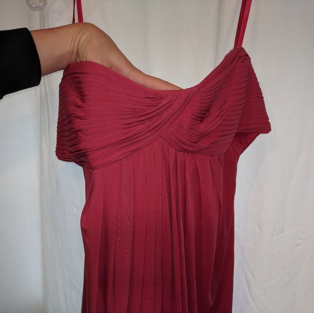 Pink Strappless dress
